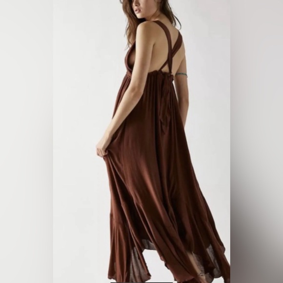 Free People Showstopper Midi Desert Topaz NWOT Small - Picture 2 of 4